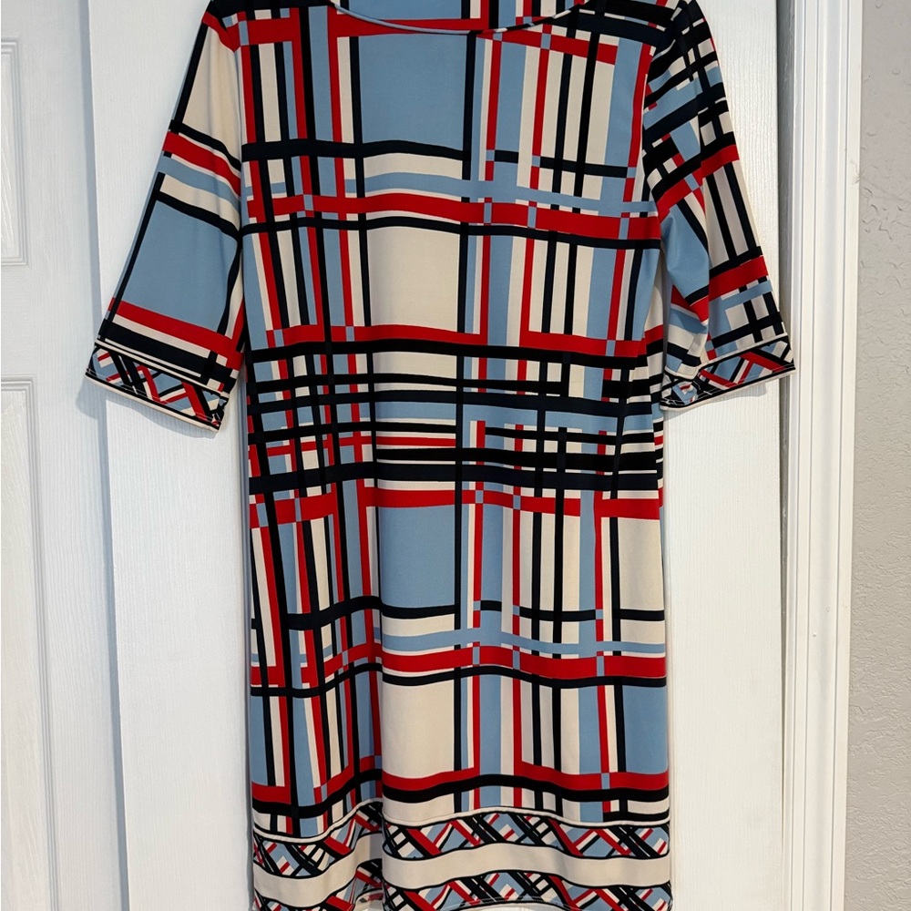 BCBGMaxAzria Geometric Pattern Dress - Picture 2 of 9